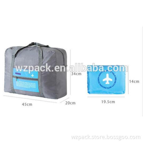 2016 Promotional OEM Foldable Bag Business Trip Durable Sports Gym Duffle Bag Portable Traveling Bag